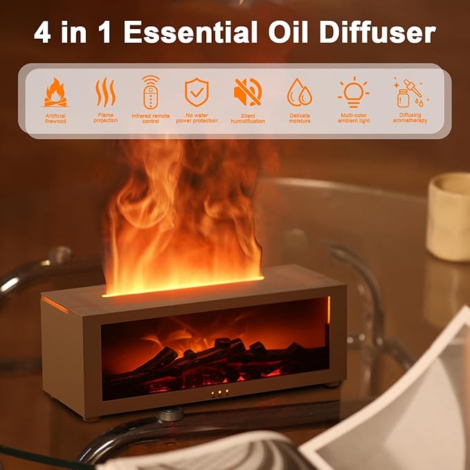 LumiFire Aromatherapy- Essential Oil Diffuser
